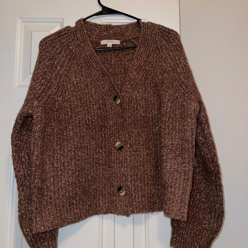 Peyton Primrose Milk Chocolate Knit Sweater